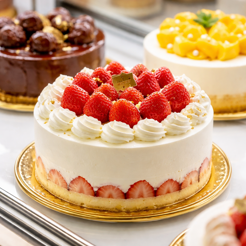 デラックスなホールケーキ