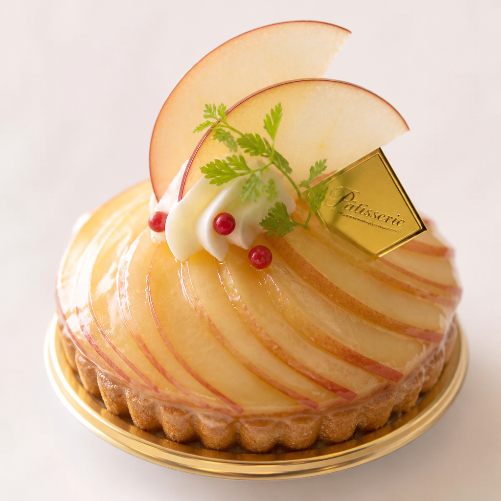 りんごを使った9月らしいケーキ