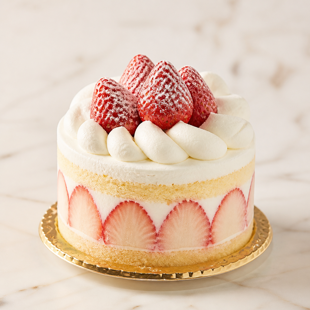 カビやキノコの生えたケーキ、可愛くして
